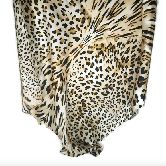 Wyoming Traders Wild Rag Charmeuse Leopard Silk Western  Wyoming Traders Wild Rag Charmeuse Leopard Silk Western Scarf 20\